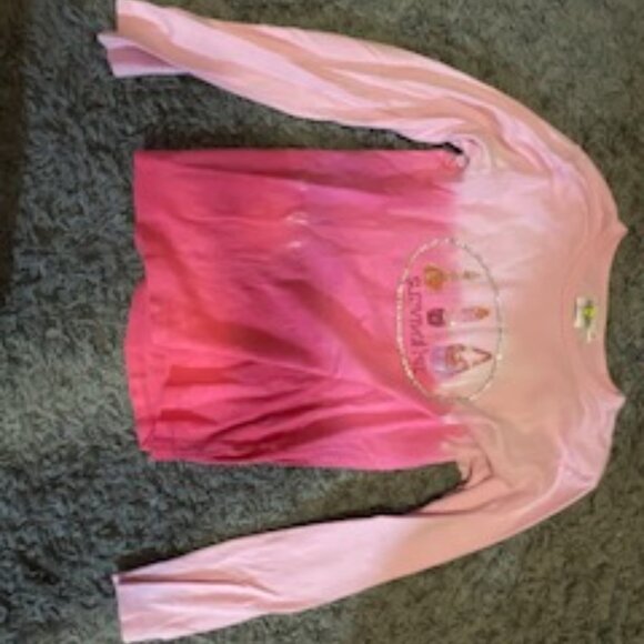 Girls Tye Dye 3/4 Lemon Shirt - Picture 2 of 4